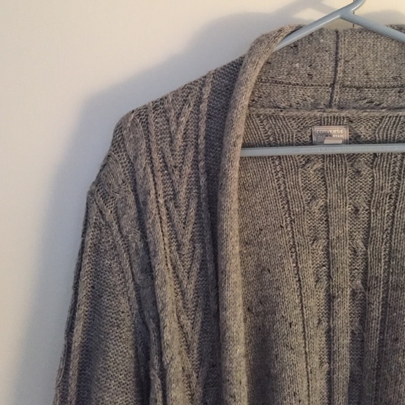 Converse Sweaters - Cable knit open sweater