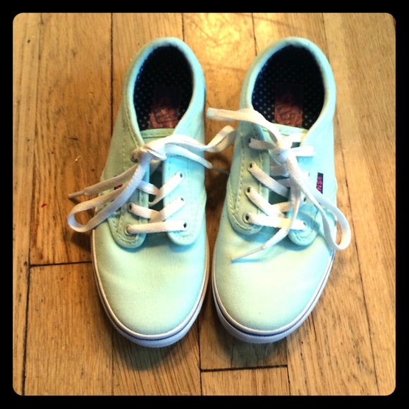 Missy Vans Mint Green