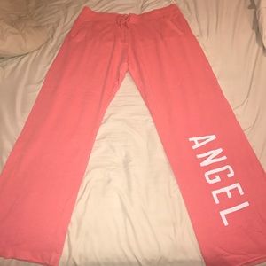 Coral boyfriend style sweats