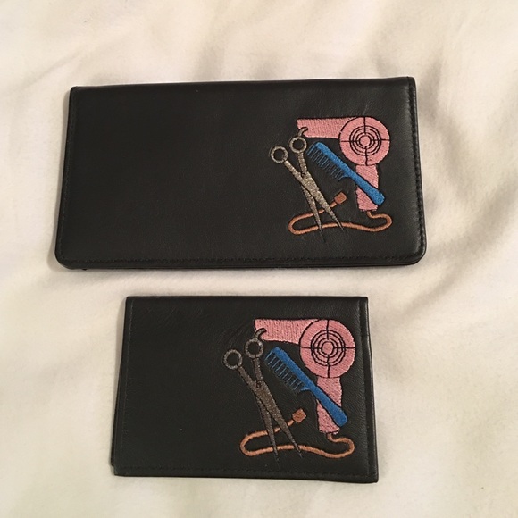 Bags Hairdresser Checkbook Cover Business Card Holder Poshmark