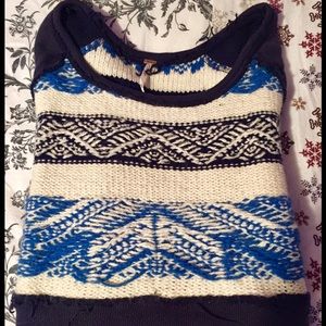 Xs free people sweatshirt/sweater. New condition