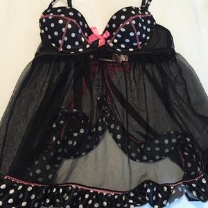 Victorias secret babydoll lingerie!! 🎀