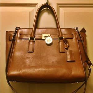 Michael Kors Brown Leather Bag