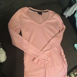 Long sleeve maternity shirt