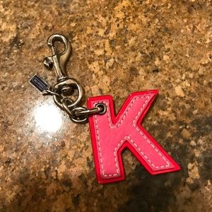Coach K Keychain