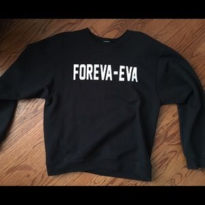 Private Party Black Sweatshirt