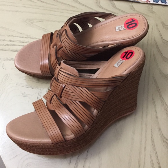 UGG Shoes - 🍂UGG 🍂'Melinda' Platform Wedge Sandal(price firm