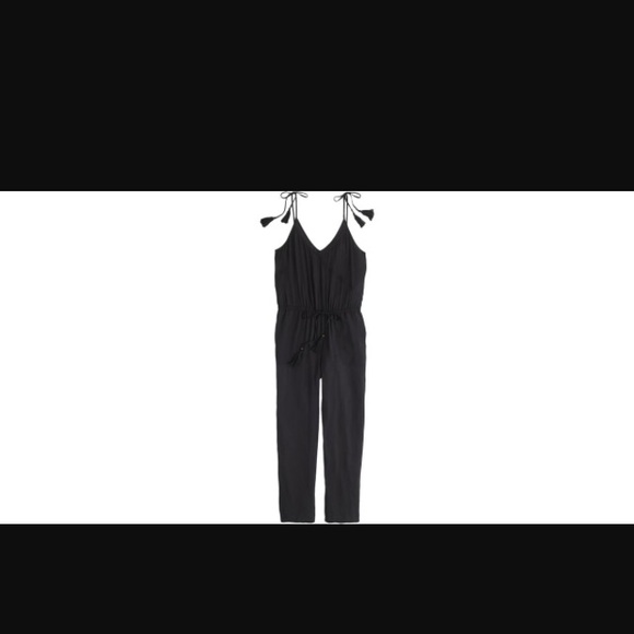 Extremely chic J Crew tassel jumpsuit