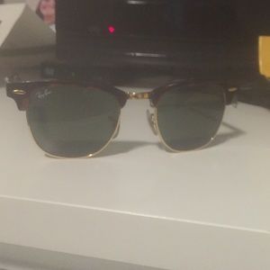 Lightly used club master ray bans