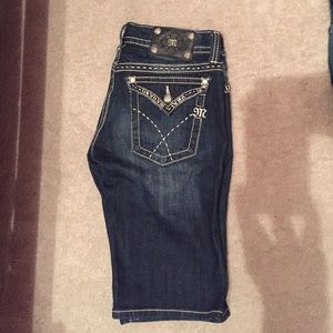 Miss Me Bermuda Shorts