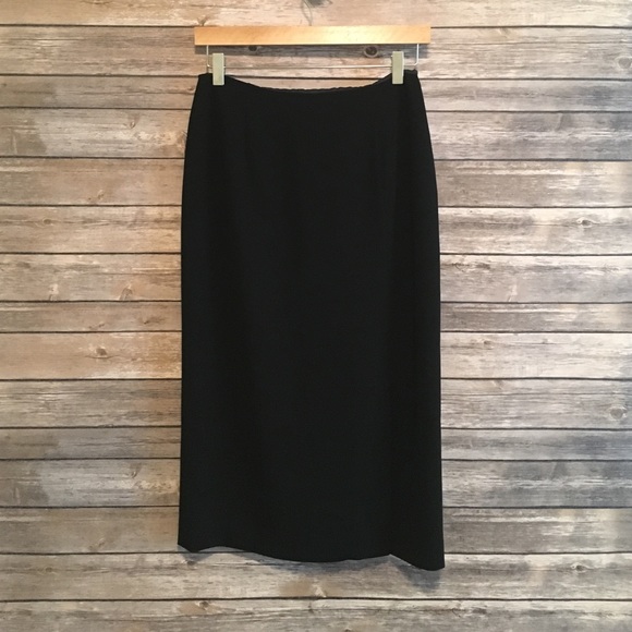 Talbots Dresses & Skirts - Talbots Petites long black skirt