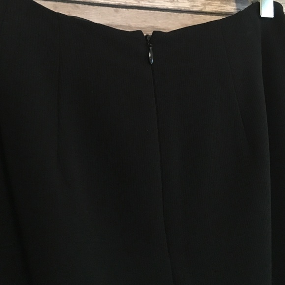 Talbots Petites long black skirt - Picture 3 of 3