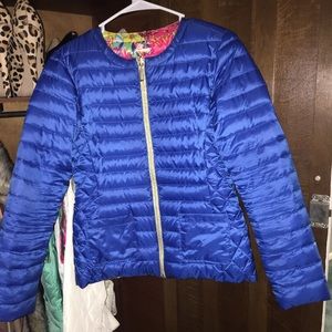 Preowned Lilly Pulitzer Puff Jacket 💙
