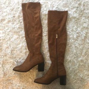 Zara thigh high boots