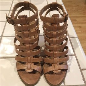 Nude Wedges, Nine West