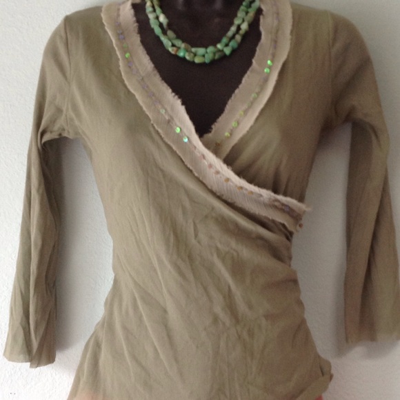 Anthropologie Weston Wear surplice top *SALE*