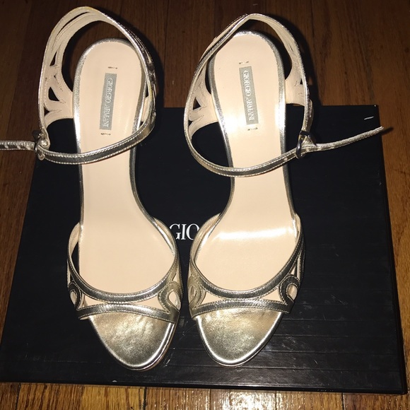 Giorgio Armani | Shoes | Giorgio Armani Platino Sandal | Poshmark