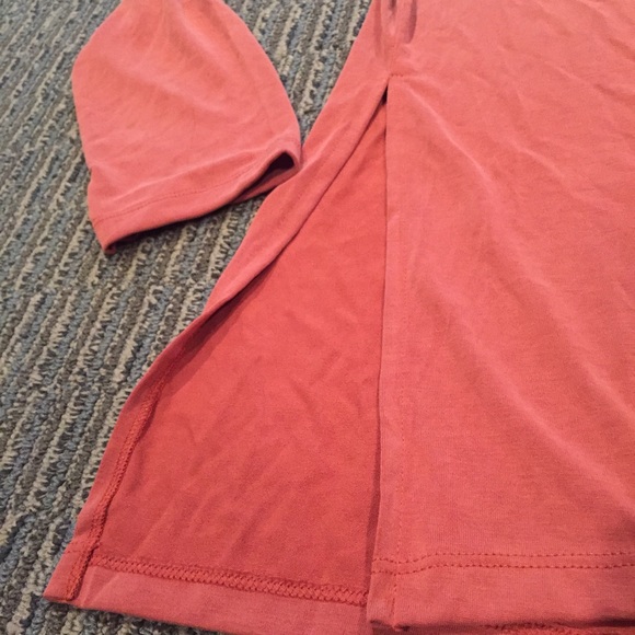 new super soft orange AA long sleeve top