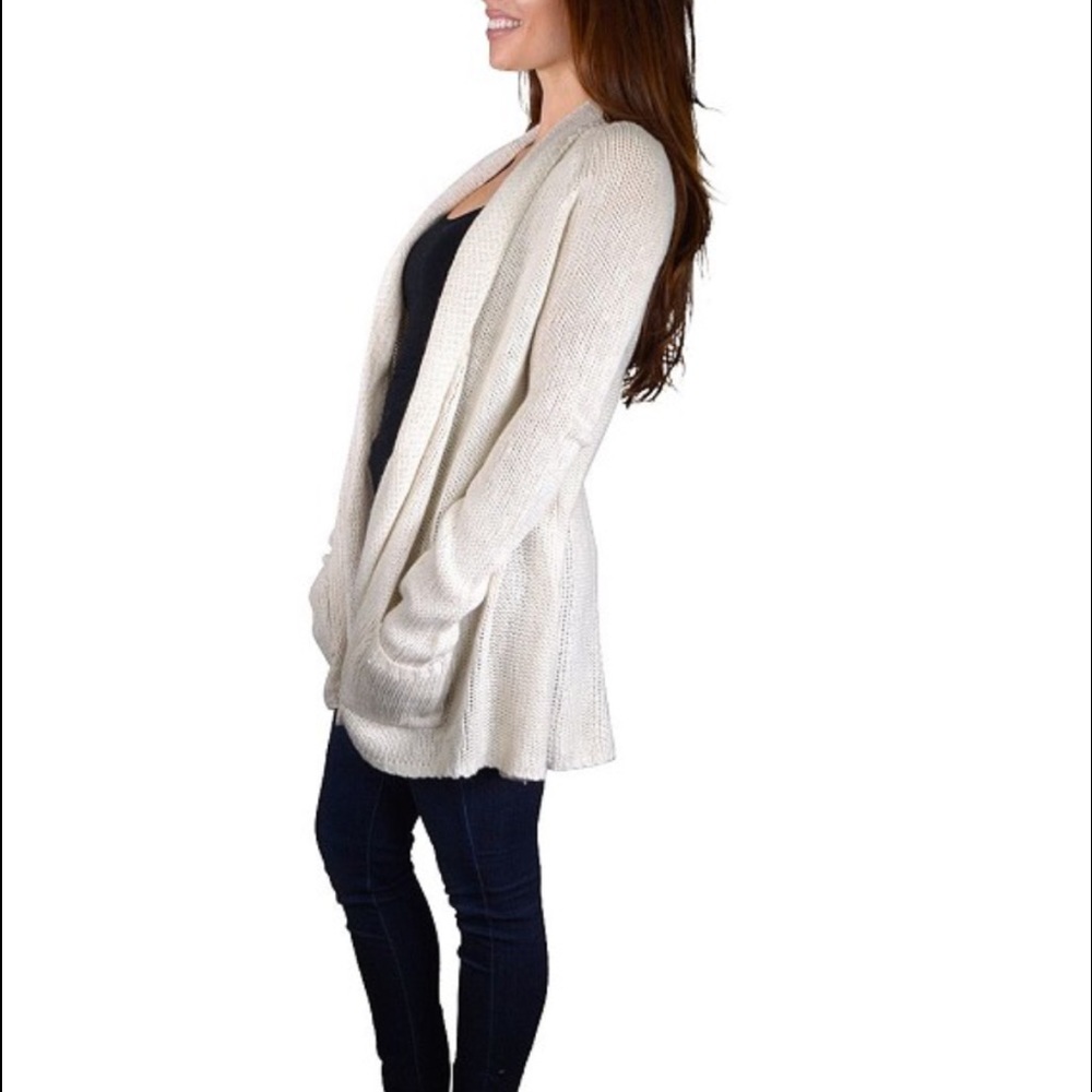 Off white Cardigan Sweater - Picture 4 of 4