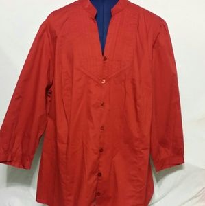 St. Johns Bay Womens rust color shirt St. Johns Bay Womens rust color shirt