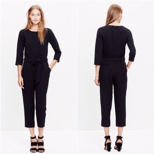 Madewell Black Jumpsuit