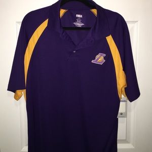 Lakers polo size medium