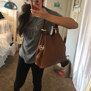 Brown Michael Kors purse