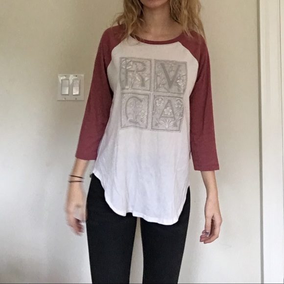 RVCA baseball tee