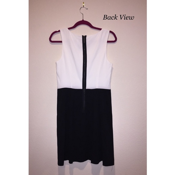 5 for $25 ⭐️ Kensie Leather Bib Dress - Picture 3 of 6