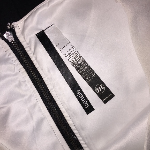 5 for $25 ⭐️ Kensie Leather Bib Dress - Picture 5 of 6