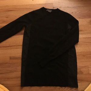 Vince black/grey cashmere sweater