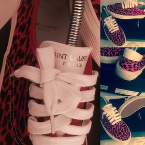 SAINT LAURENT - BABY BOBCAT SKATE SNEAKER - 39