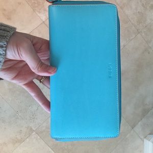 Lodis robbins egg blue wallet