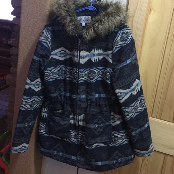 Aztec Southwest Coat Fur
