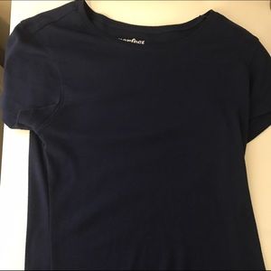 Dark blue shirt