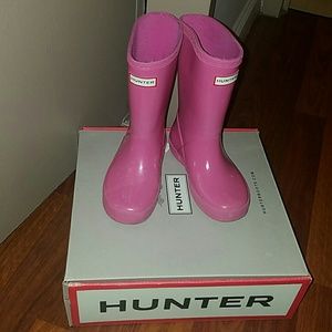 Hunter rain boots