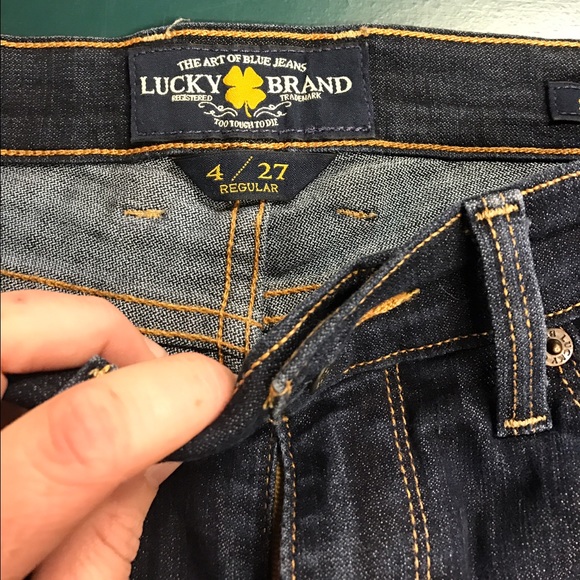 Lucky Brand straight leg jeans
