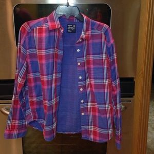 Plaid Button Up Shirt