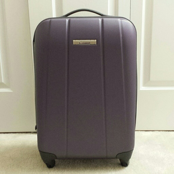 Delsey purple luggage piece