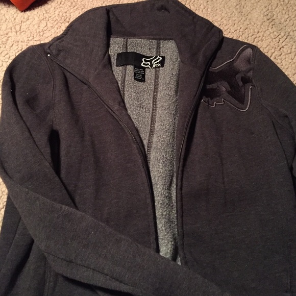 Fox zip up hoodie!