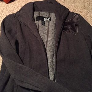 Fox zip up hoodie!