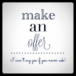 WILL ACCEPT ANY REASONABLE OFFERS! AND GOOO! ????