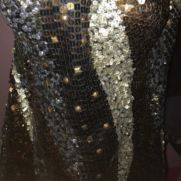 MacDuggal Couture sequence dress - Picture 3 of 4