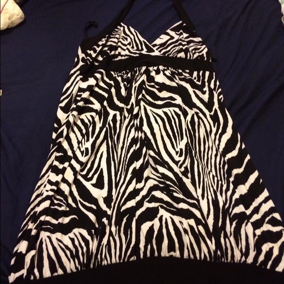Wet Seal Zebra Dress