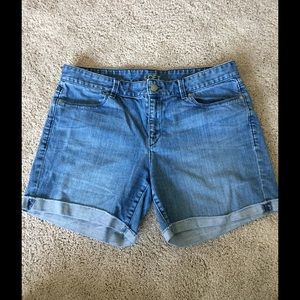 LOFT Shorts - LOFT denim shorts with cuffs. LOFT Shorts - LOFT denim shorts with cuffs.