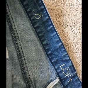 LOFT Shorts - LOFT denim shorts with cuffs. LOFT Shorts - LOFT denim shorts with cuffs.