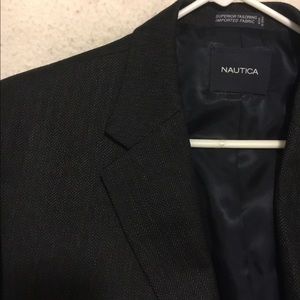 Nautica sports jacket, black with pattern