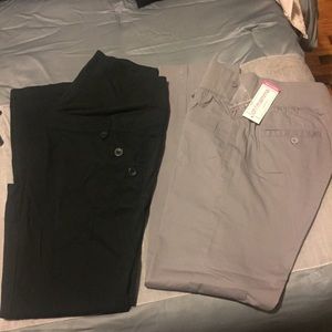 2 Maternity Pants 👖 1 NWT - Both $23.