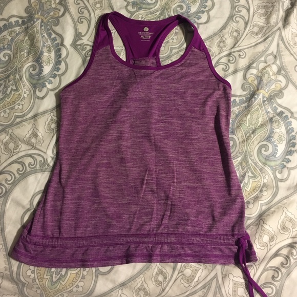 Purple tank