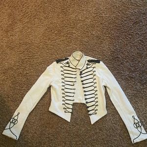 Black and white jacket